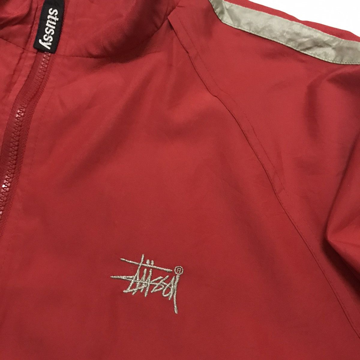 Stussy 90s Stussy Sport Embroidered Logo Windbreaker Jacket Size US L / EU 52-54 / 3 - 7 Thumbnail