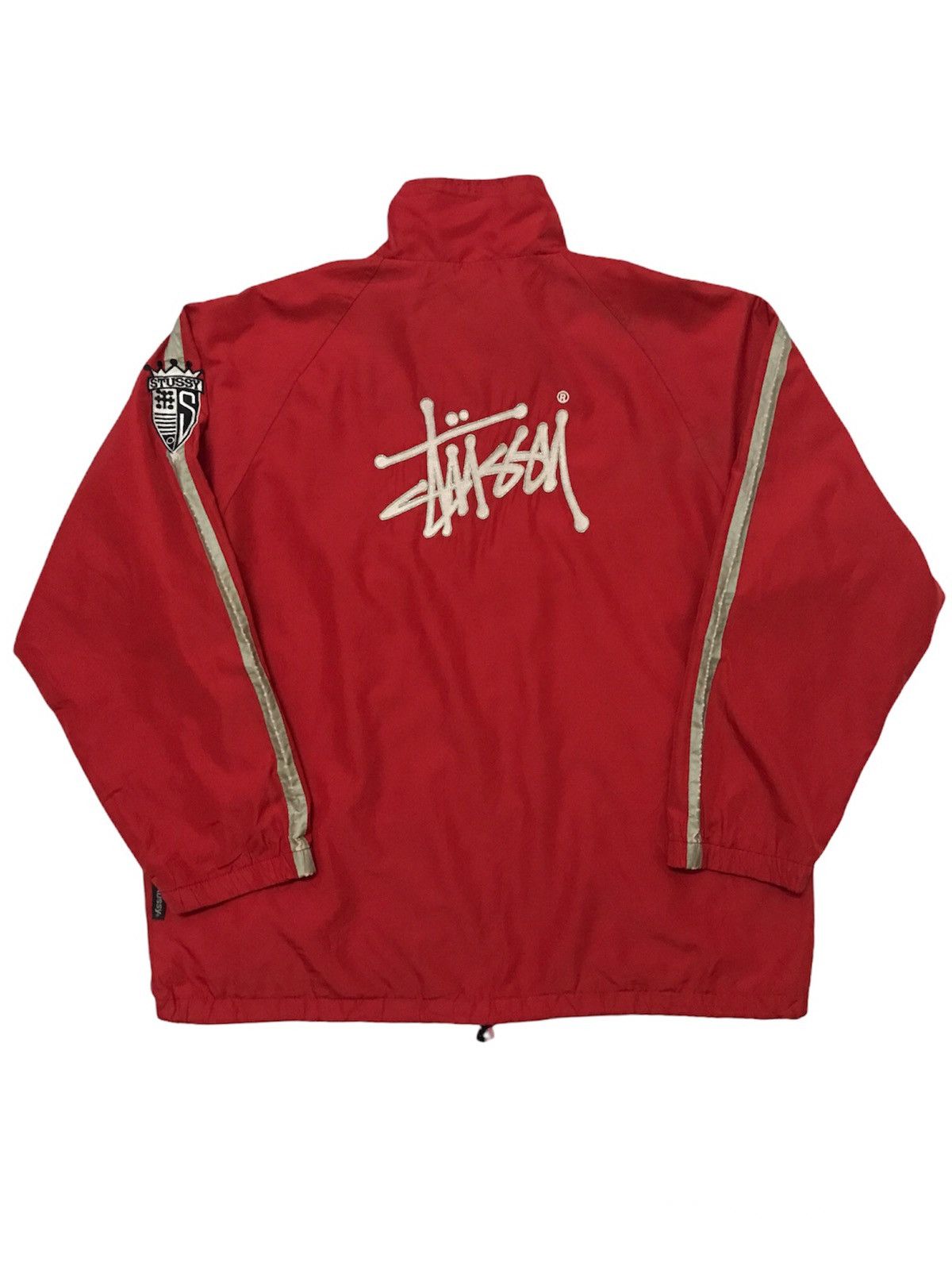 Stussy 90s Stussy Sport Embroidered Logo Windbreaker Jacket Size US L / EU 52-54 / 3 - 1 Thumbnail