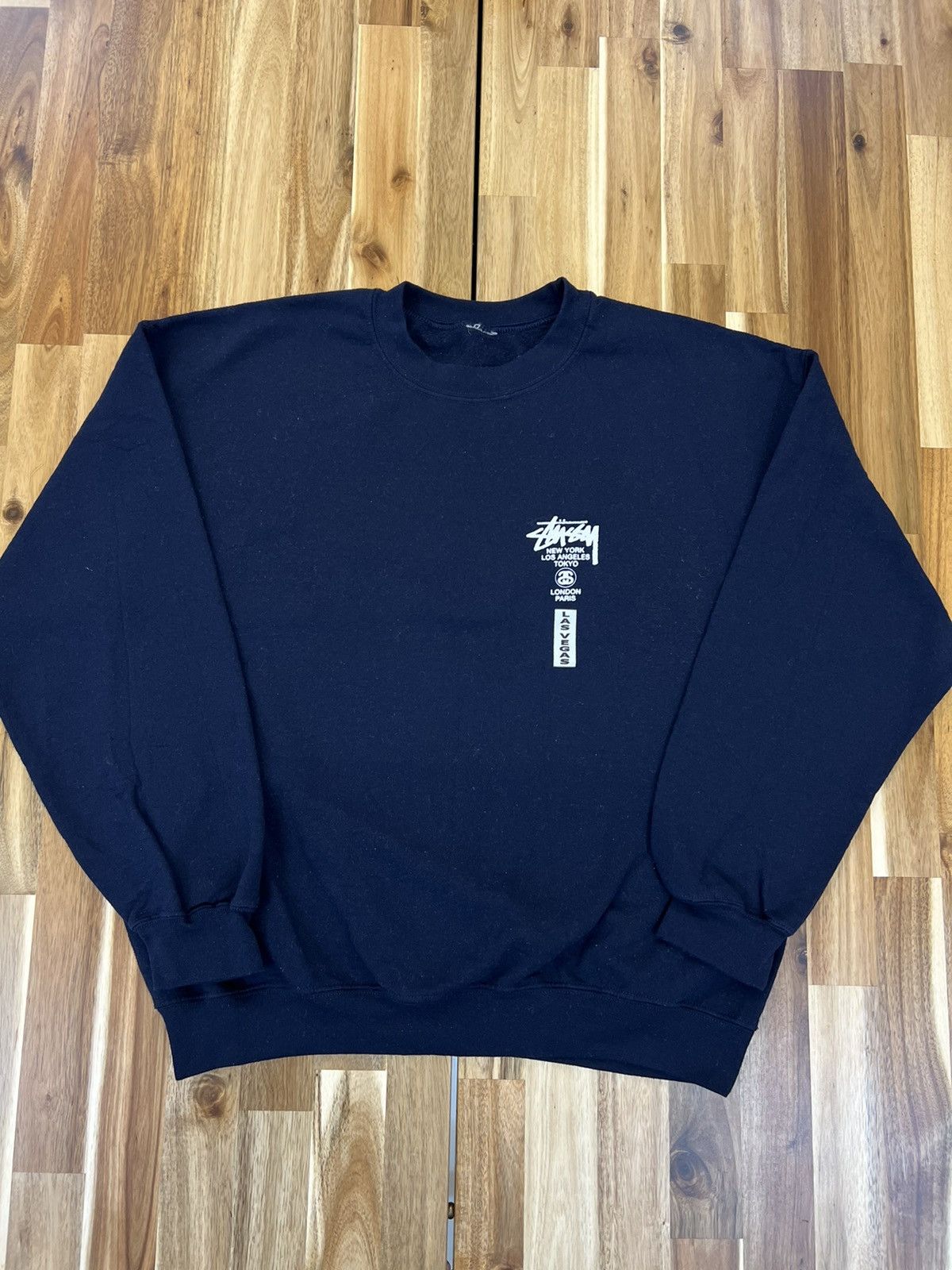 Stussy Stussy Las Vegas Sweatshirt Size US L / EU 52-54 / 3 - 3 Thumbnail