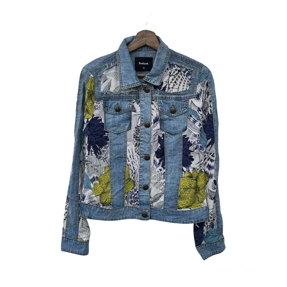 291295＝homme denim jacket Avant Garde × Japanese Brand Vintage 291295 Homme Distressed