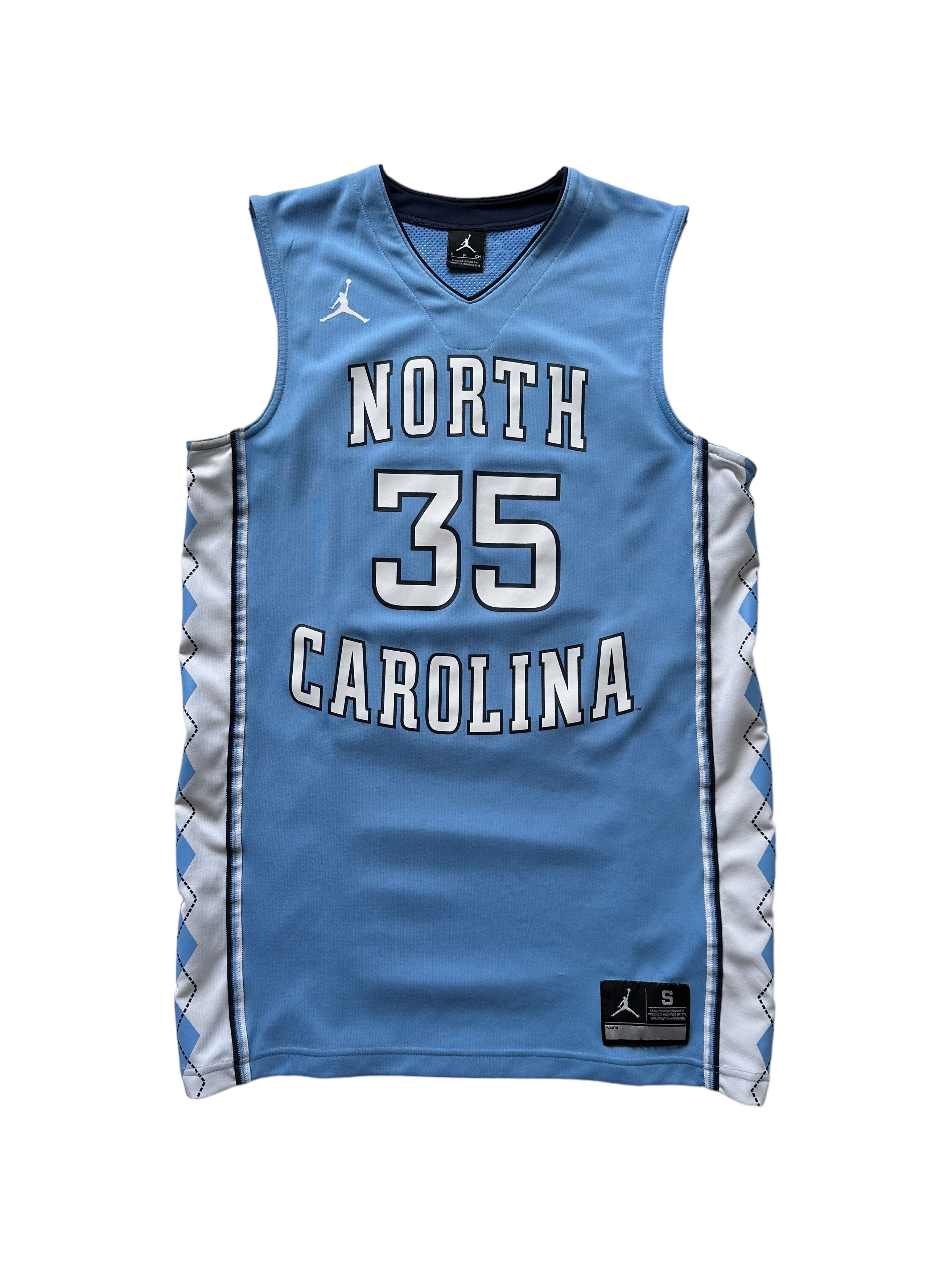Air Jordan North Carolina №35 Sleeveless Jersey Tank Top (S)