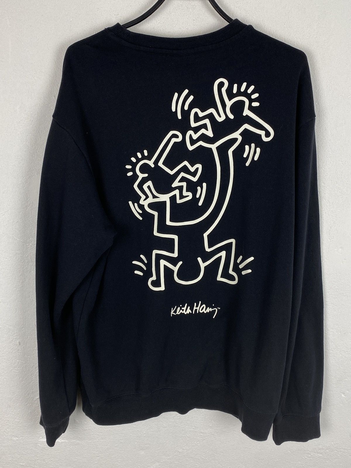 Art × H&M × Keith Haring Keith Haring New York x H&M Sweatshirt In Blue ...
