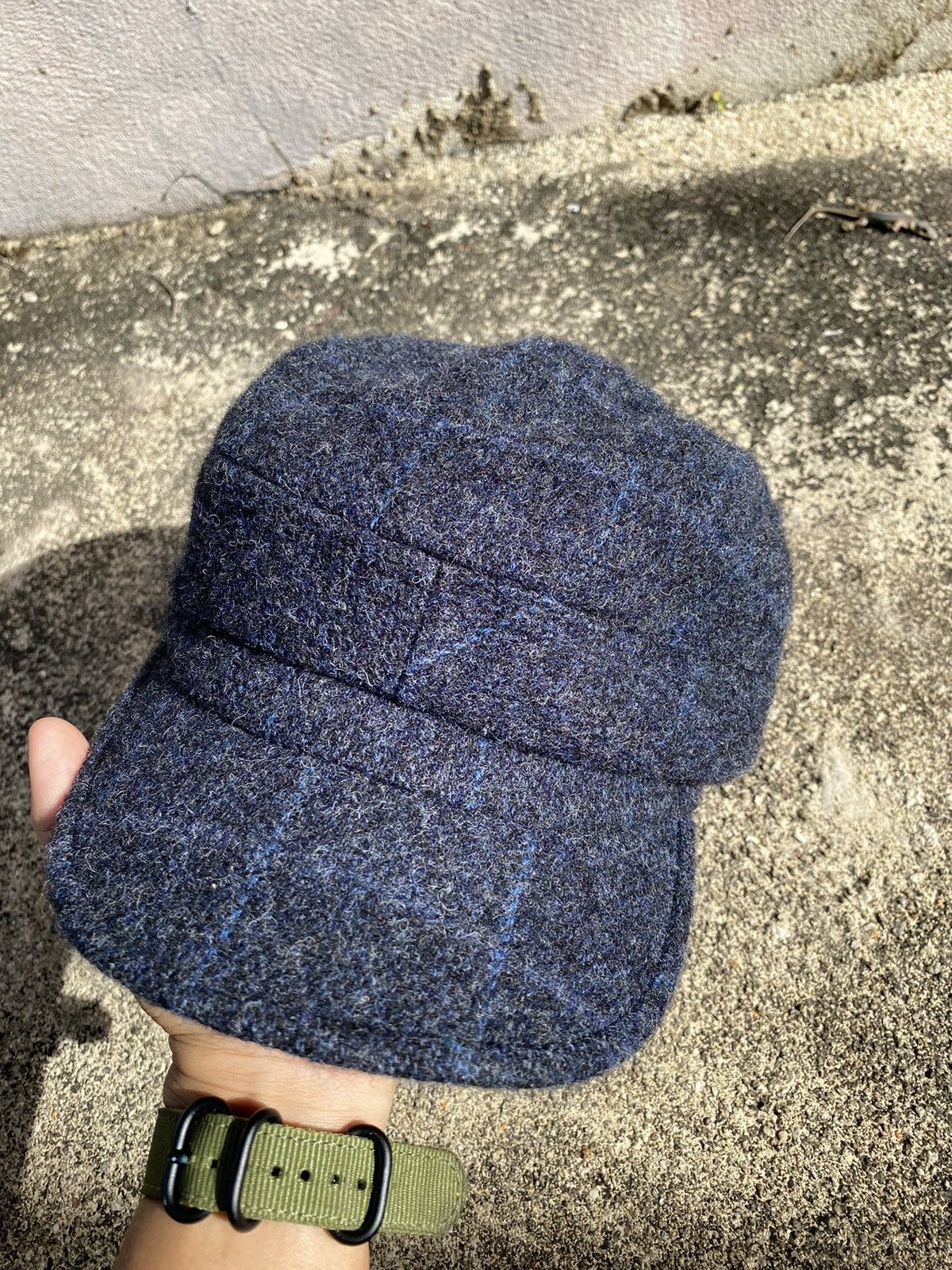 CA4LA × Japanese Brand Ca4la Wool Checkered Hat “Made in JAPAN 🇯🇵” Size ONE SIZE - 2 Thumbnail