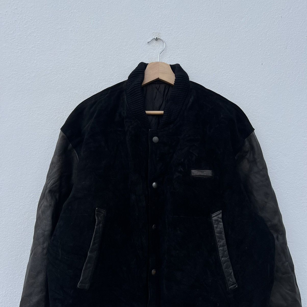 Vintage VINTAGE VARSITY JACKET LEATHER INDEPENDENT BORN PLAYLORD Size US L / EU 52-54 / 3 - 4 Thumbnail