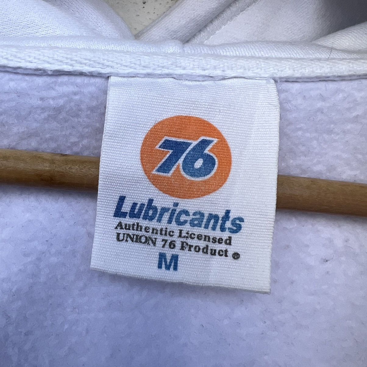 Japanese Brand VINTAGE 76 LUBRICANT HOODIE SWEATER BIG LOGO Size US M / EU 48-50 / 2 - 12 Thumbnail