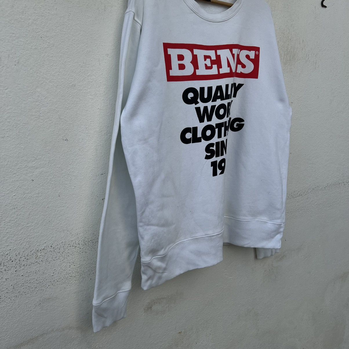 Ben Davis VINTAGE BEN DAVIS BIG LOGO SWEATSHIRT Size US L / EU 52-54 / 3 - 4 Thumbnail