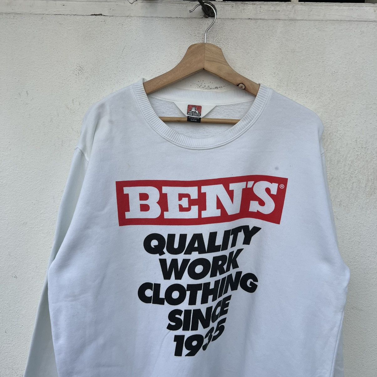 Ben Davis VINTAGE BEN DAVIS BIG LOGO SWEATSHIRT Size US L / EU 52-54 / 3 - 3 Thumbnail