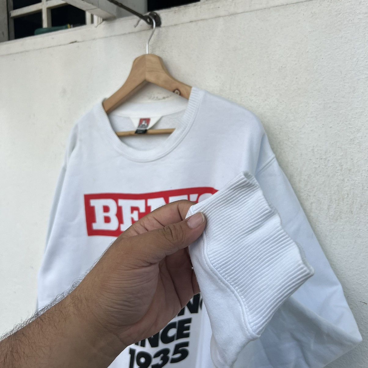 Ben Davis VINTAGE BEN DAVIS BIG LOGO SWEATSHIRT Size US L / EU 52-54 / 3 - 5 Thumbnail