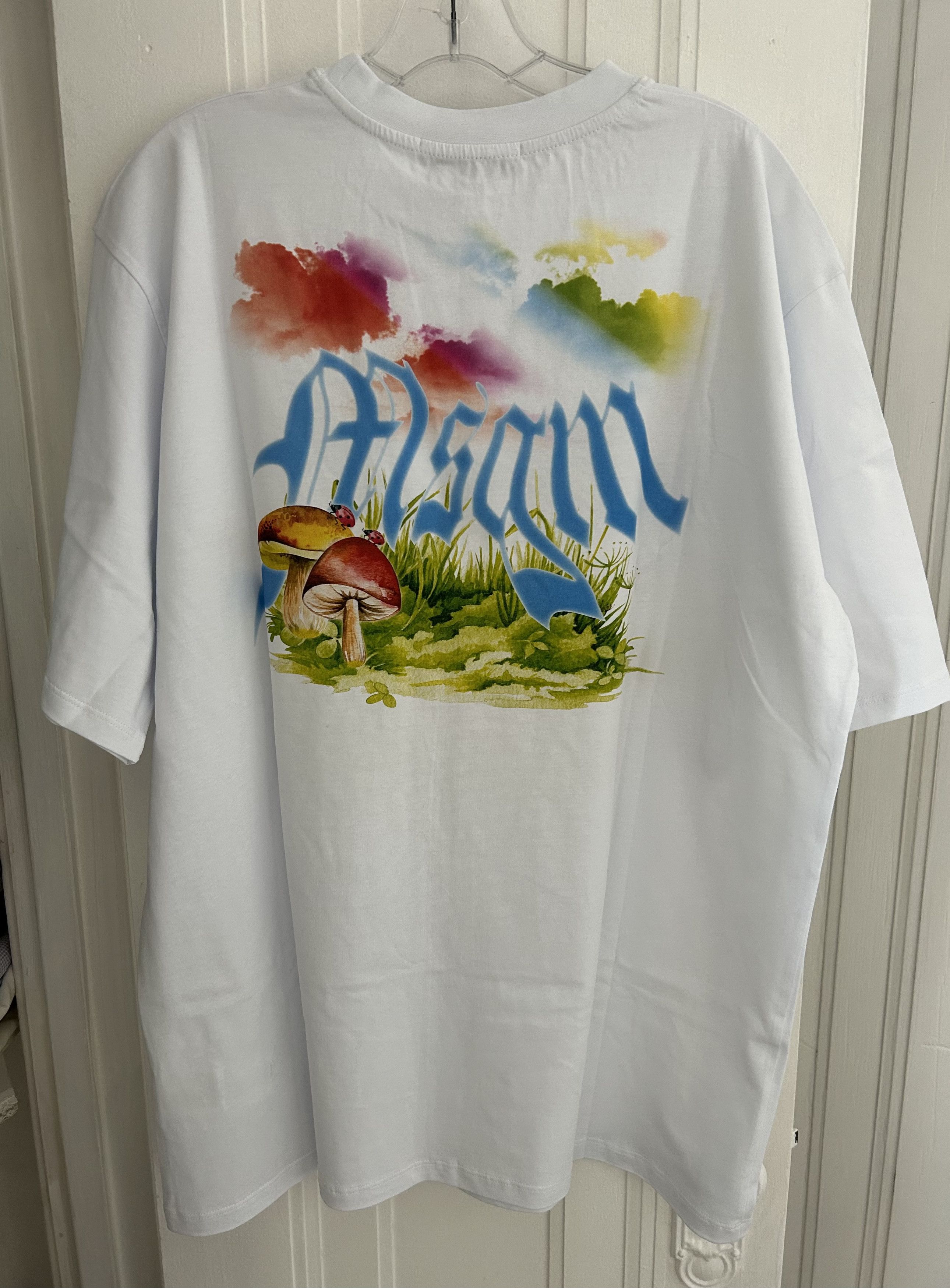 MSGM MSGM Rainbow Cat Graphic T-shirt XL NWT Made in Italy Size XL / US 12-14 / IT 48-50 - 3 Thumbnail