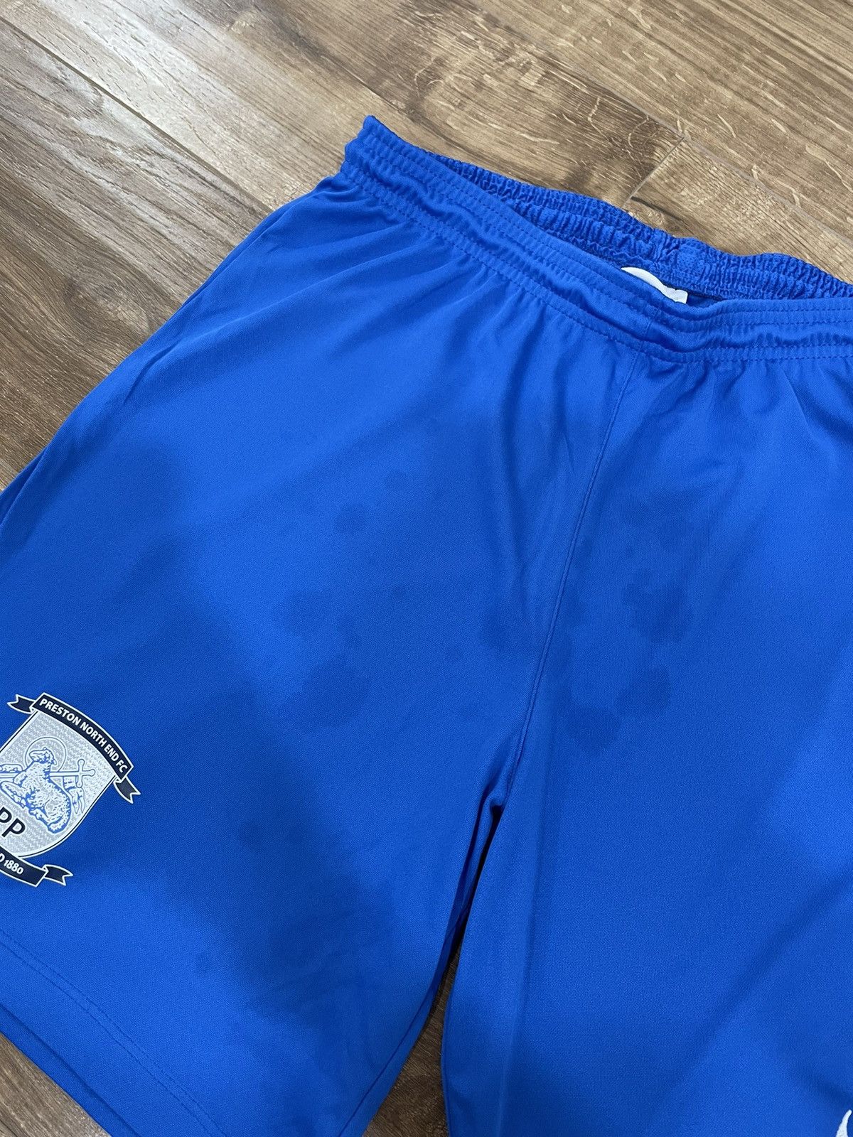 Nike × Vintage Vintage Nike Y2K Swoosh Logo Drill Shorts Size M Size US 32 / EU 48 - 4 Thumbnail