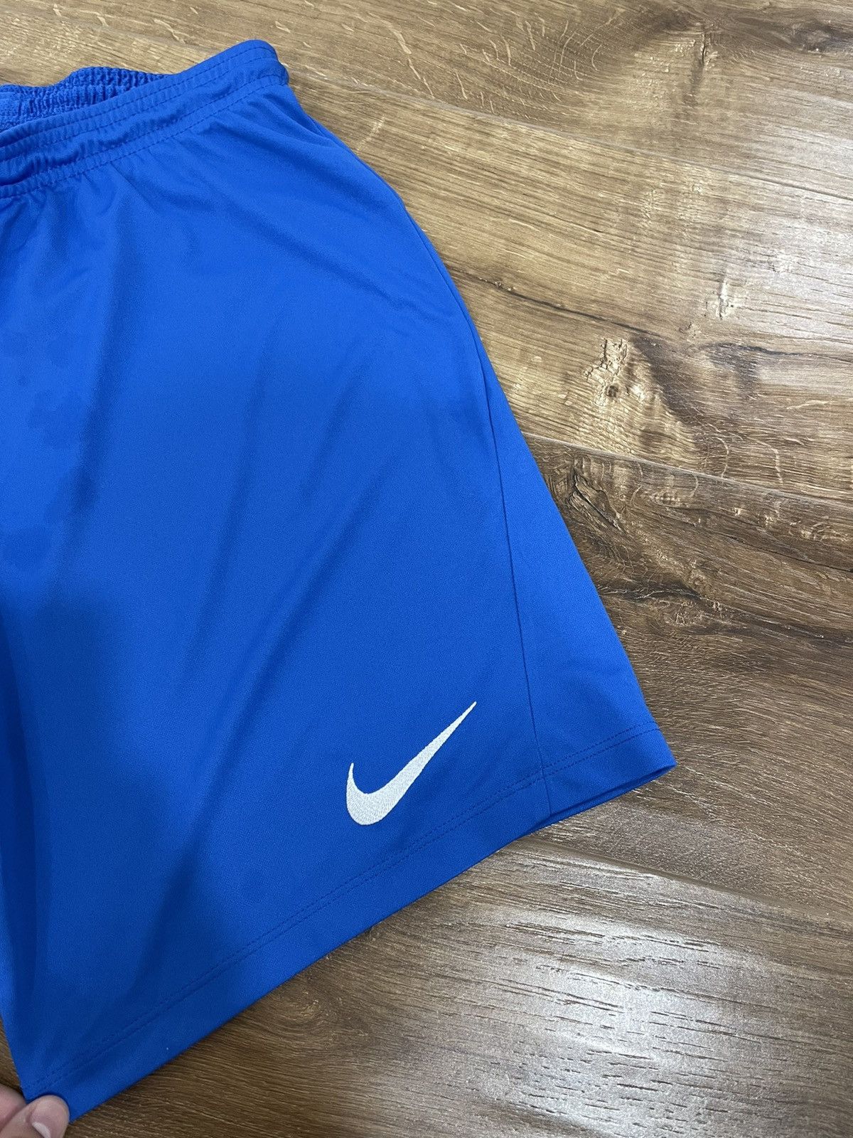 Nike × Vintage Vintage Nike Y2K Swoosh Logo Drill Shorts Size M Size US 32 / EU 48 - 5 Thumbnail
