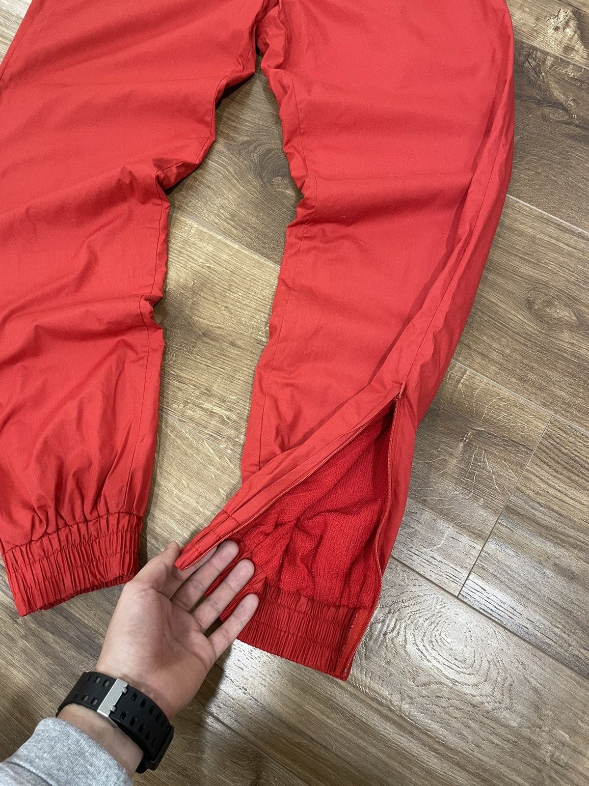 Adidas × Vintage Vintage Red 90’s Tracking Suit Pants Sweatshirt Size L Size US L / EU 52-54 / 3 - 13 Thumbnail