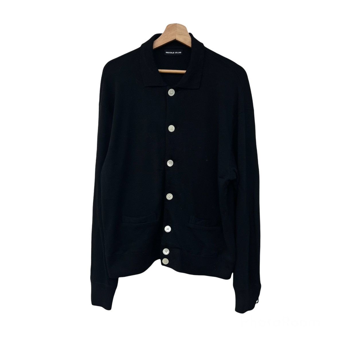 Japanese Brand RARE PLAIN LIGHT CARDIGAN NICOLE CLUB JAPAN Size US M / EU 48-50 / 2 - 1 Thumbnail