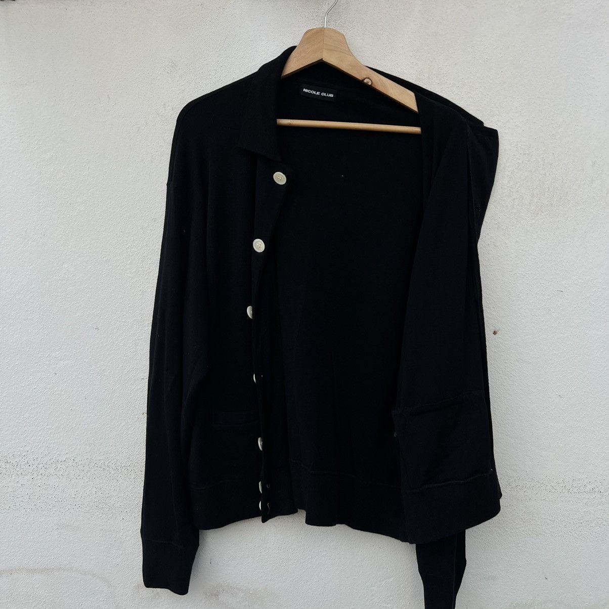 Japanese Brand RARE PLAIN LIGHT CARDIGAN NICOLE CLUB JAPAN Size US M / EU 48-50 / 2 - 9 Thumbnail