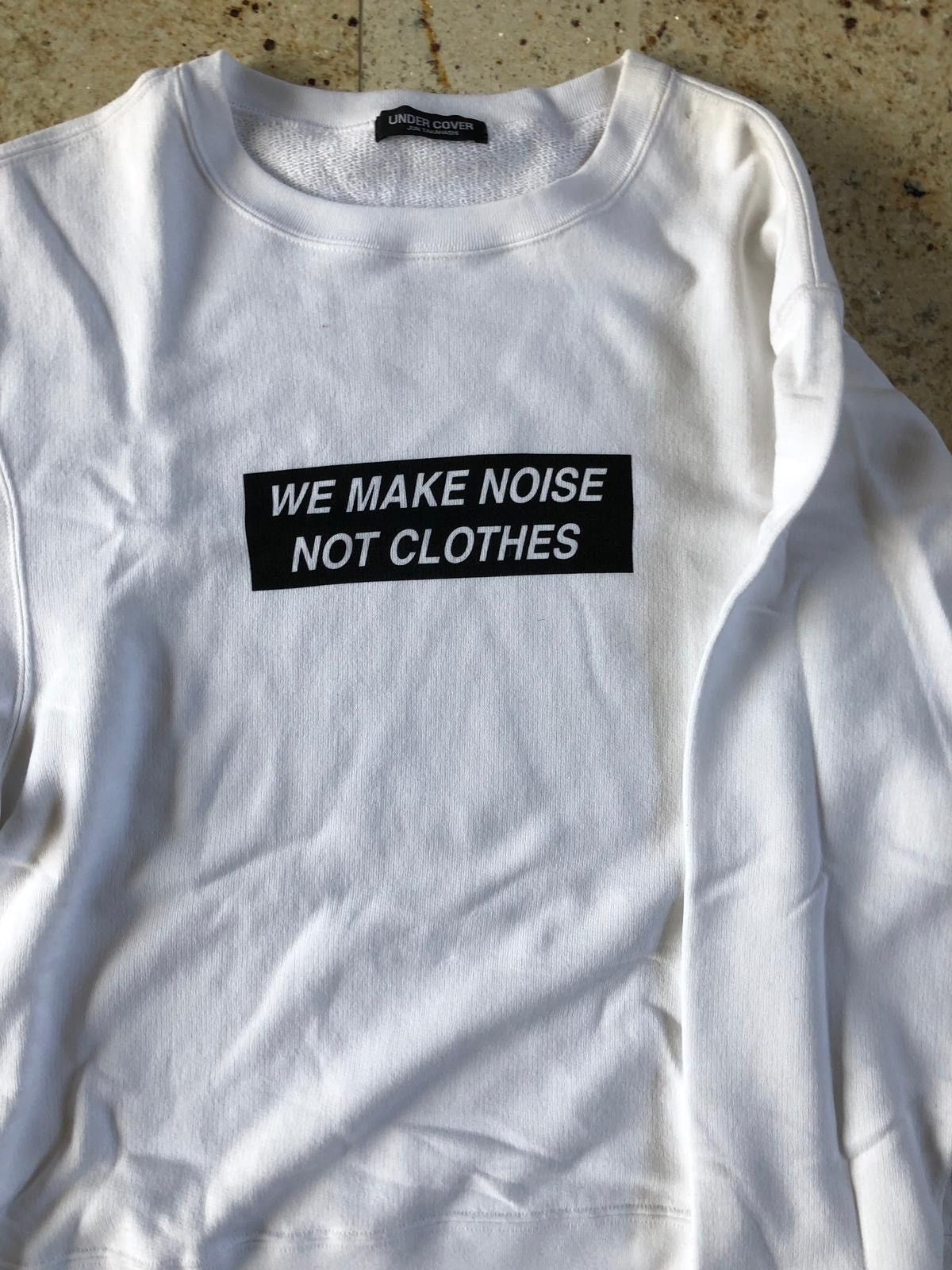 Undercover “We Make Noise Not Clothes” Sweater Size US M / EU 48-50 / 2 - 7 Thumbnail