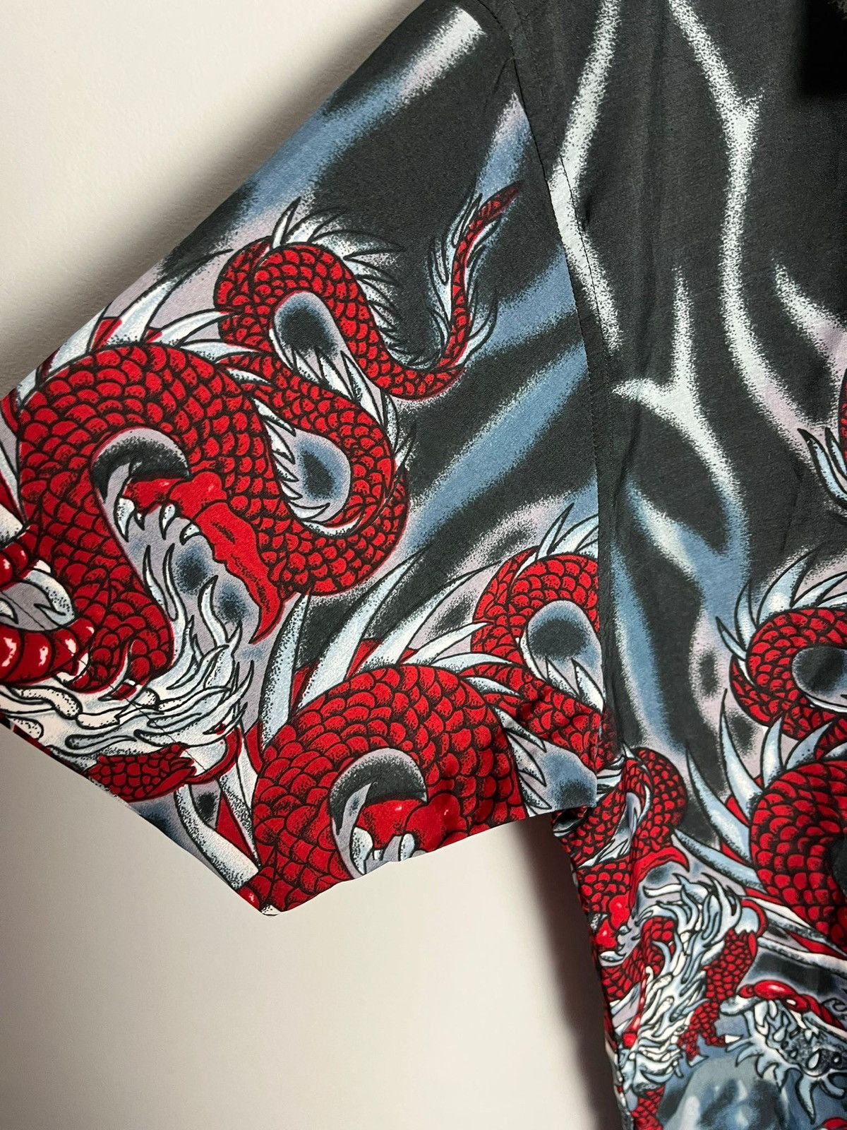 Other Vintage y2k dragon shirt japanese Size US XL / EU 56 / 4 - 3 Thumbnail