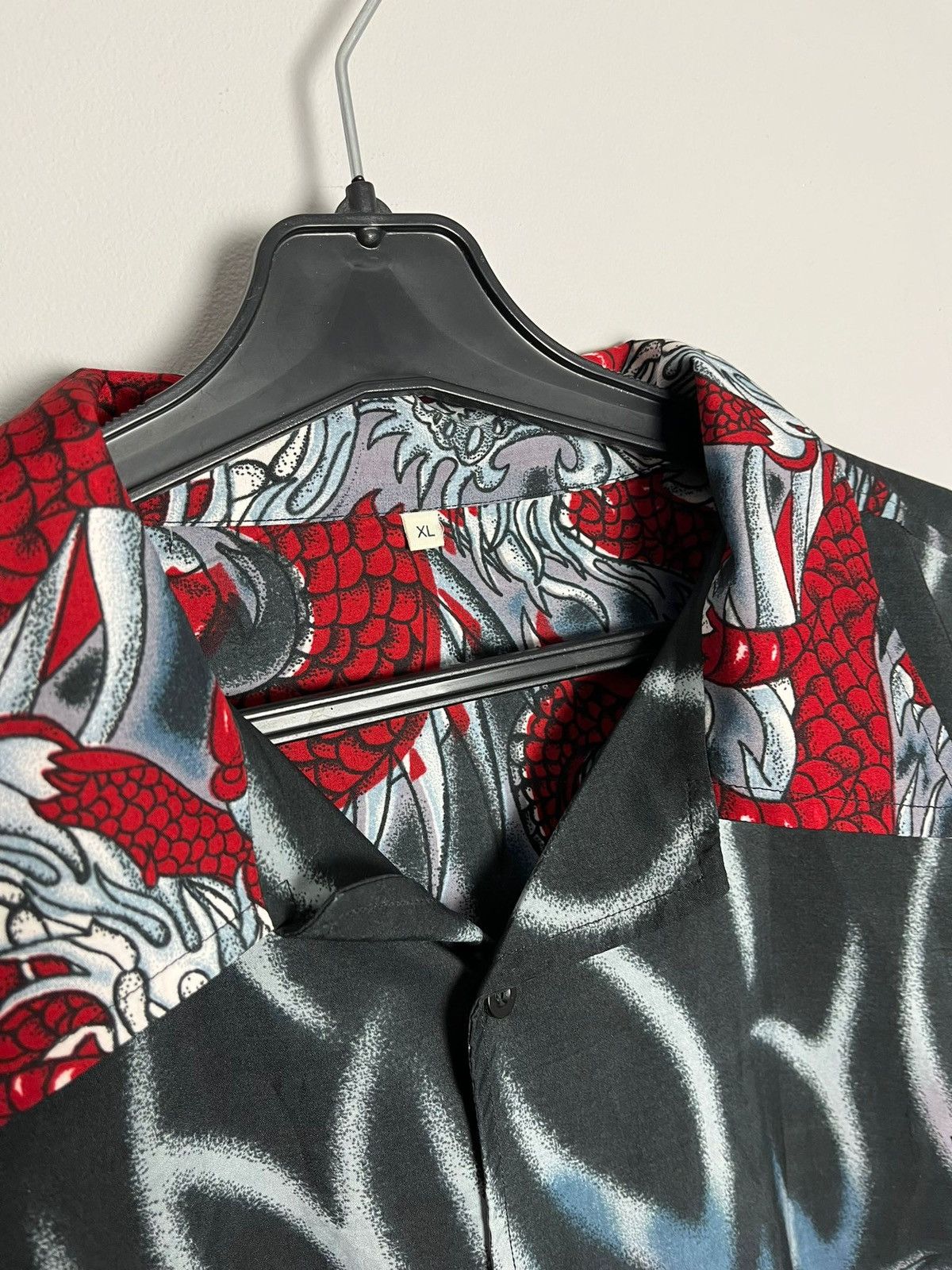 Other Vintage y2k dragon shirt japanese Size US XL / EU 56 / 4 - 2 Thumbnail