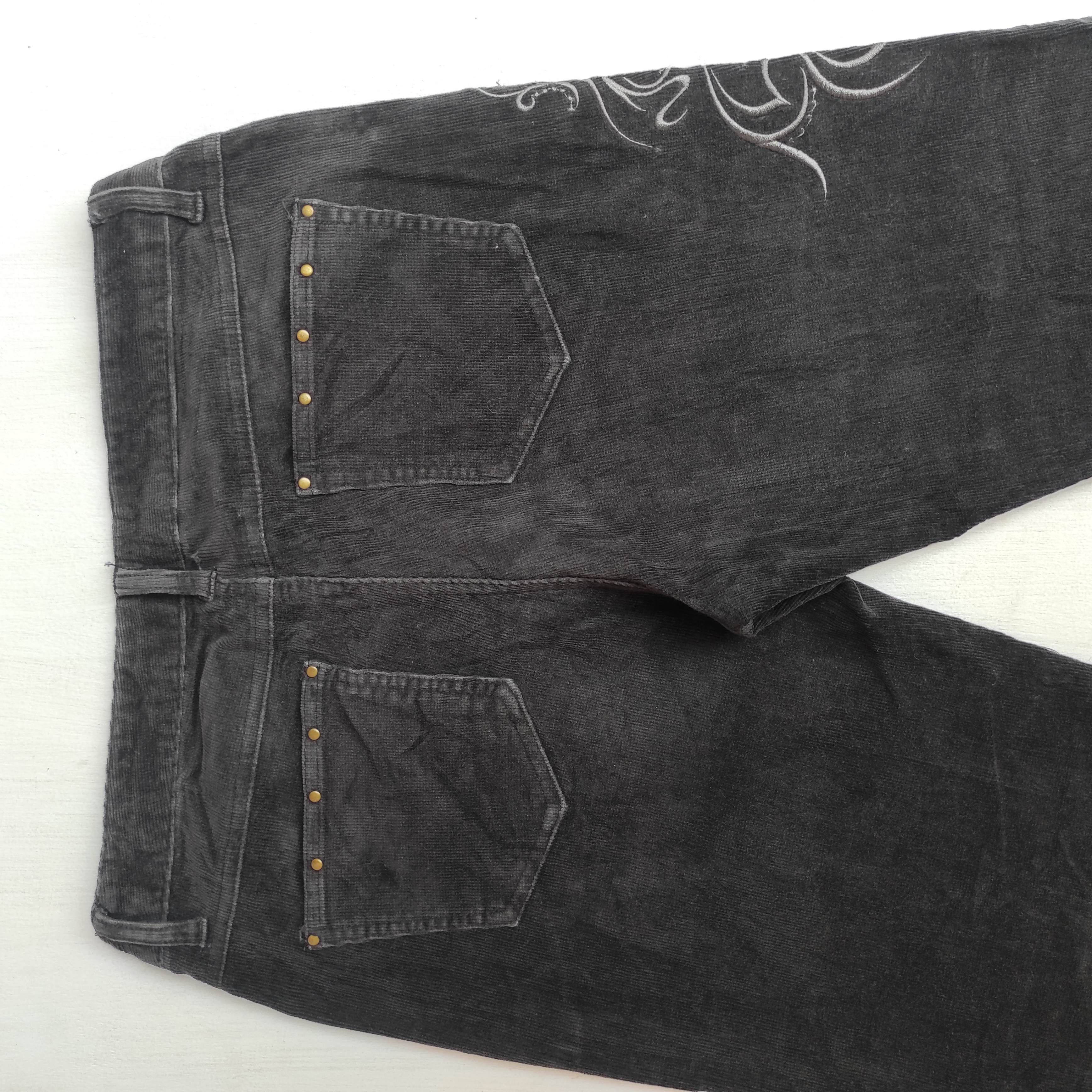 Hysteric Glamour Flare Pants Embroidered low rise bootcut corduroy Size US 30 / EU 46 - 15 Thumbnail