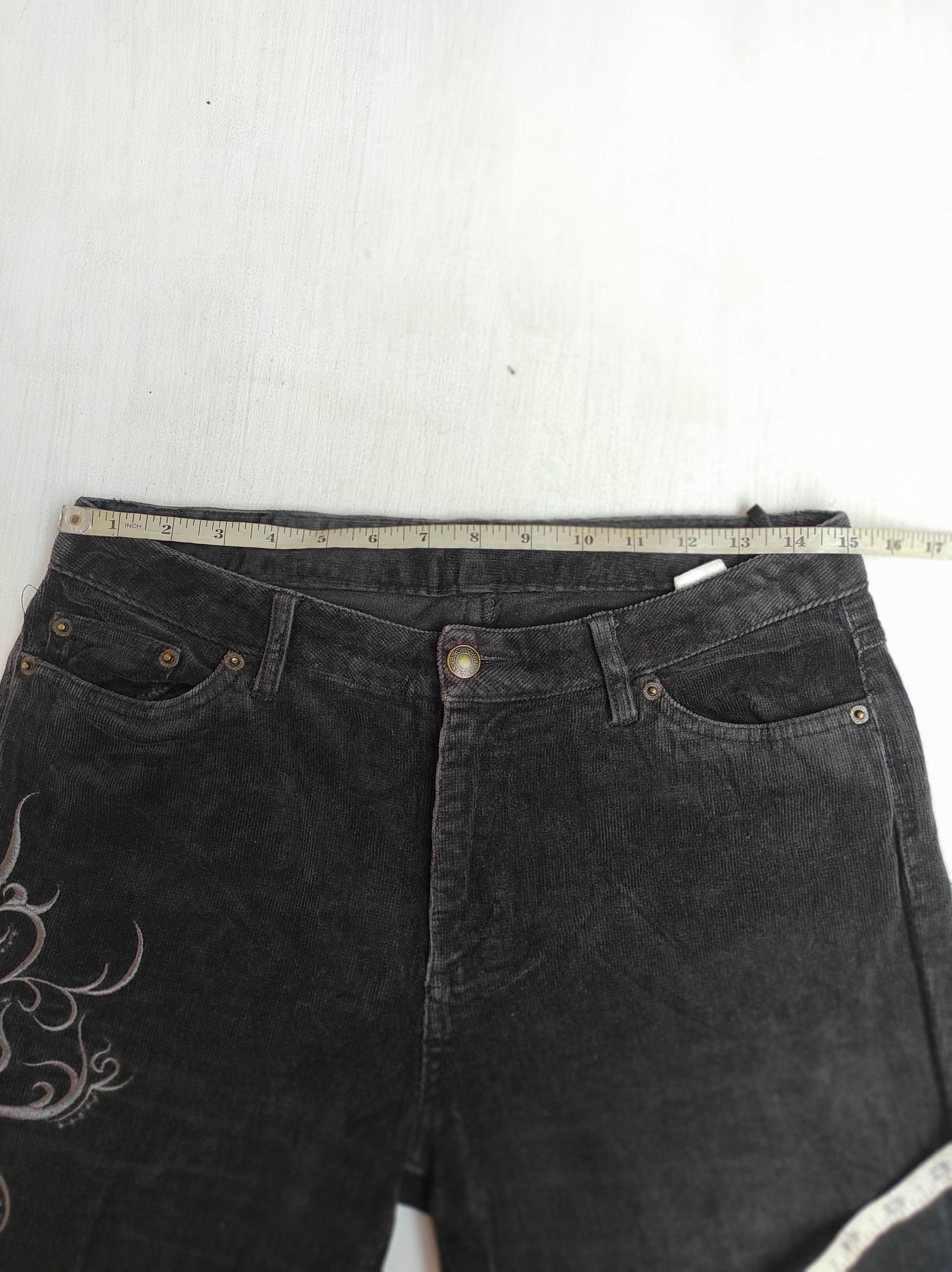 Hysteric Glamour Flare Pants Embroidered low rise bootcut corduroy Size US 30 / EU 46 - 13 Thumbnail