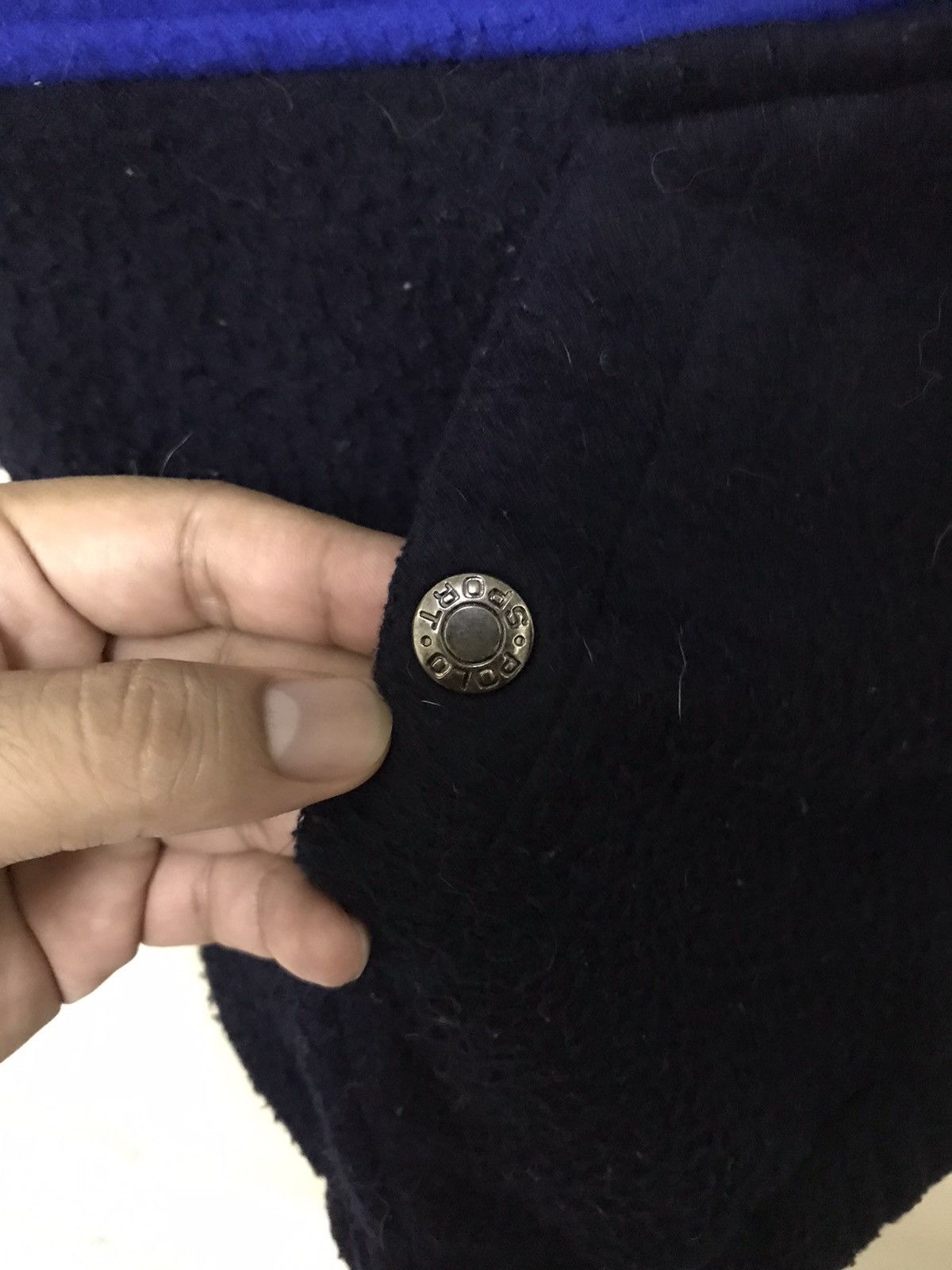 Polo Ralph Lauren Vintage Polo Sport Ralph Lauren Fleece Bomber Jacket Size US L / EU 52-54 / 3 - 8 Thumbnail