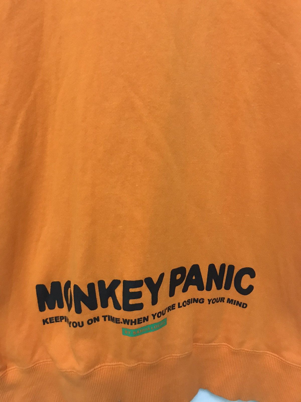 Cartoon Network Monkey Panic Sweatshirt Grass Hither Sarulogo Size US XL / EU 56 / 4 - 5 Thumbnail