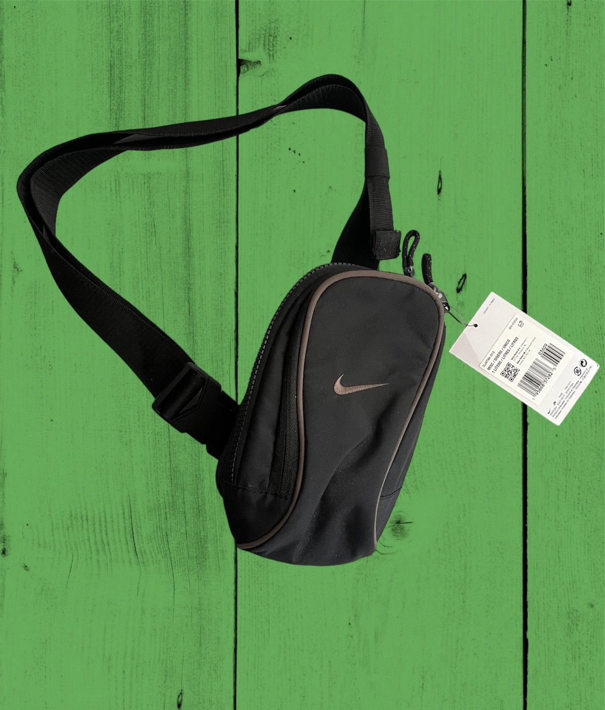 Nike × Supreme Supreme Nike Leather Shoulder Bag Black | Grailed