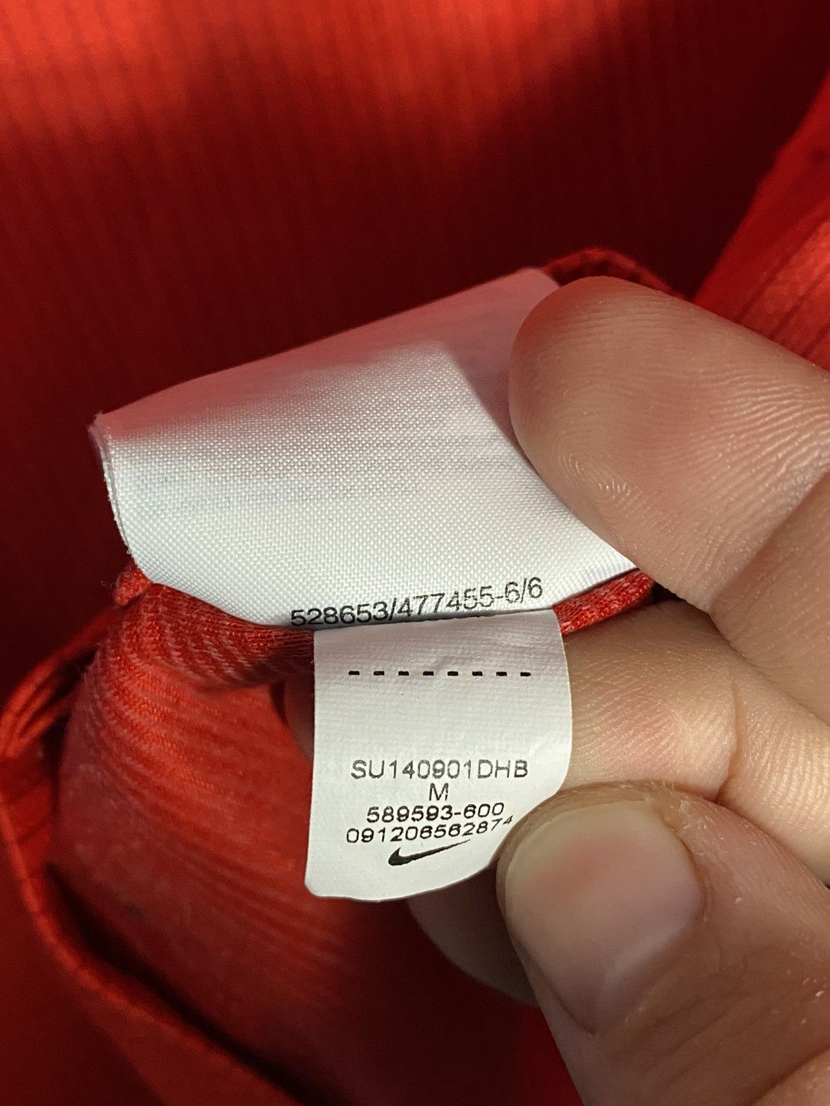 Nike 2014 2015 England National Team Nike Home Soccer Jersey Size US M / EU 48-50 / 2 - 6 Thumbnail