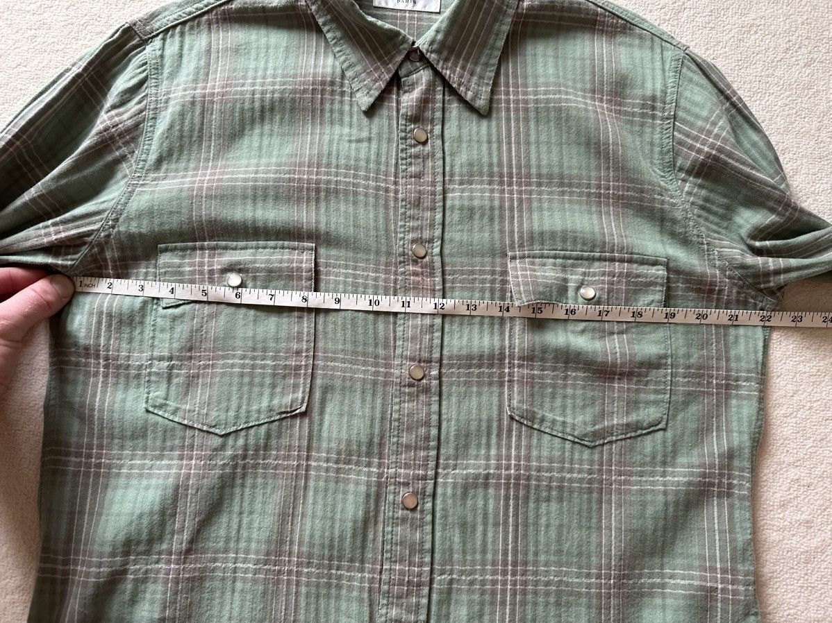 Saint Laurent Paris SS16 Grail Saint Laurent Surf Sound raw hem flannel Hedi Size US XL / EU 56 / 4 - 7 Thumbnail