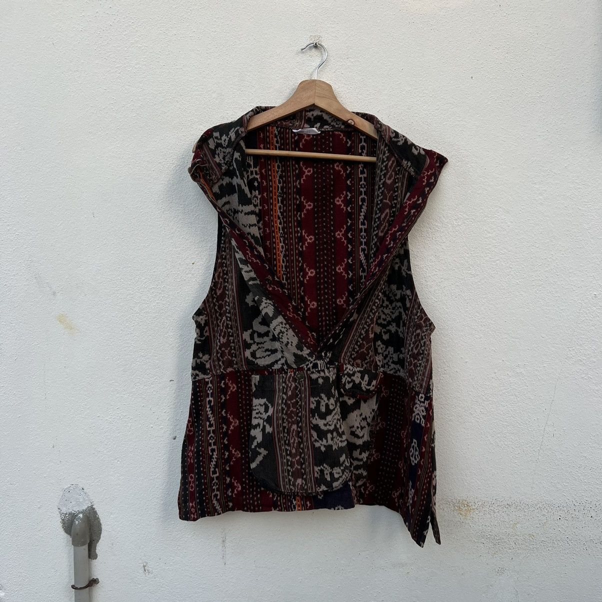 Japanese Brand VINTA MULTI COLOUR VEST NAVAJO DESIGN JAPAN Size US M / EU 48-50 / 2 - 9 Thumbnail