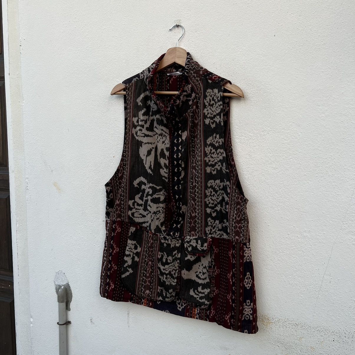 Japanese Brand VINTA MULTI COLOUR VEST NAVAJO DESIGN JAPAN Size US M / EU 48-50 / 2 - 2 Thumbnail