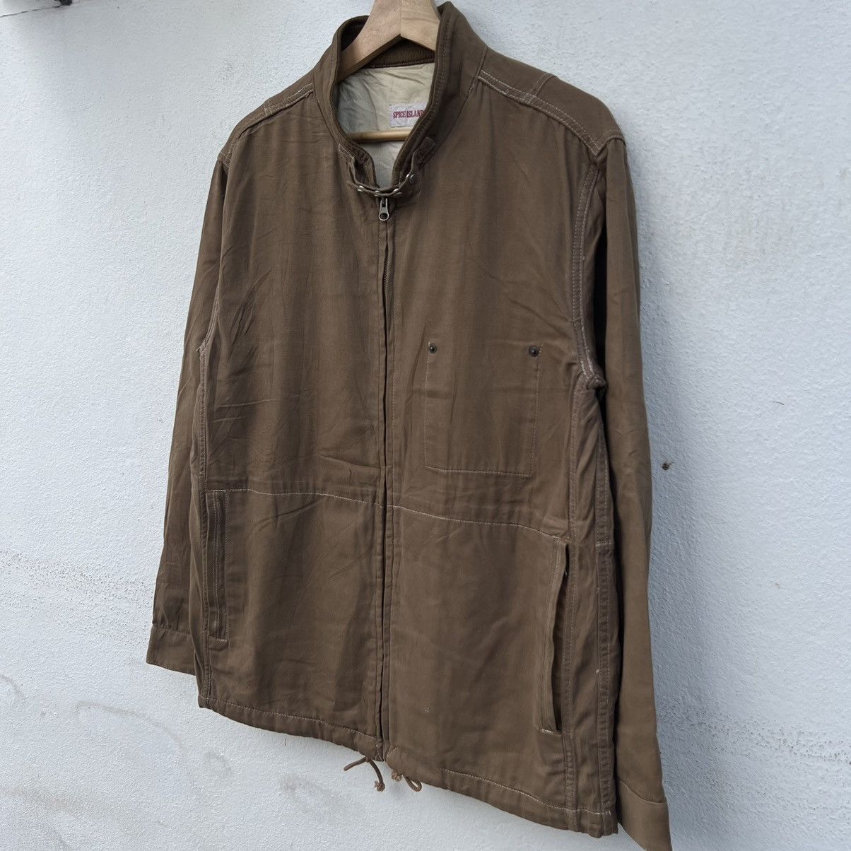 Japanese Brand PARACHUTE BIKER JACKET SPICE ISLAND Size US L / EU 52-54 / 3 - 2 Thumbnail