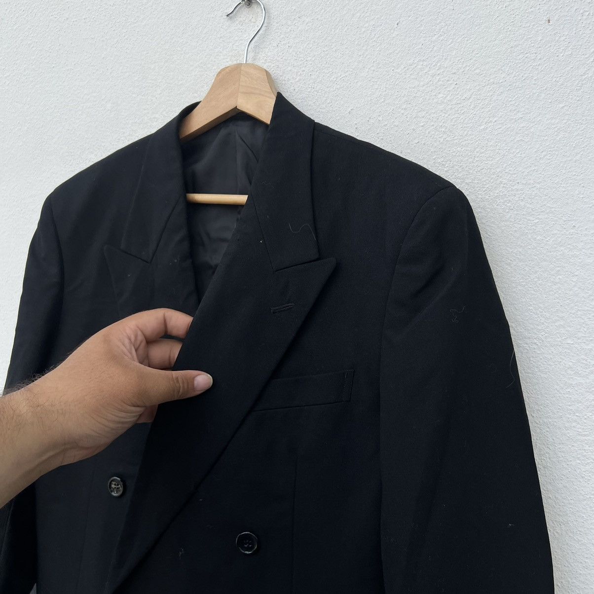 Issey Miyake RARE TETE HOMME KATOH KAZUTAKA BY ISSEY MIYAKE DOUBLE BREAST Size US S / EU 44-46 / 1 - 5 Thumbnail