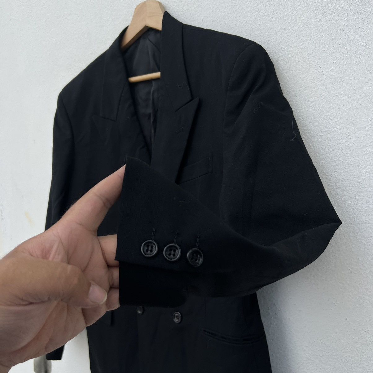 Issey Miyake RARE TETE HOMME KATOH KAZUTAKA BY ISSEY MIYAKE DOUBLE BREAST Size US S / EU 44-46 / 1 - 7 Thumbnail