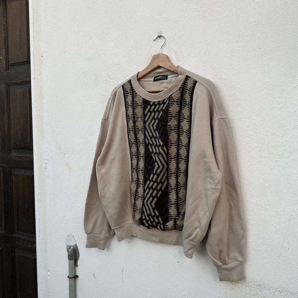Japanese Brand VINTAGE SWEATSHIRT ROVELLO NAVAJO DESIGN JAPANESE Size US M / EU 48-50 / 2 - 2 Thumbnail