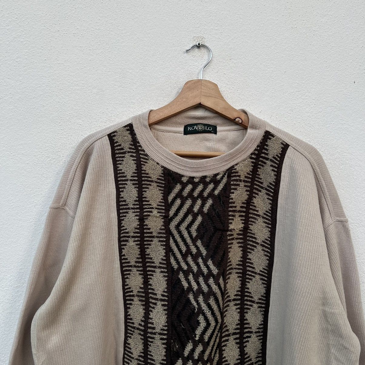 Japanese Brand VINTAGE SWEATSHIRT ROVELLO NAVAJO DESIGN JAPANESE Size US M / EU 48-50 / 2 - 3 Thumbnail