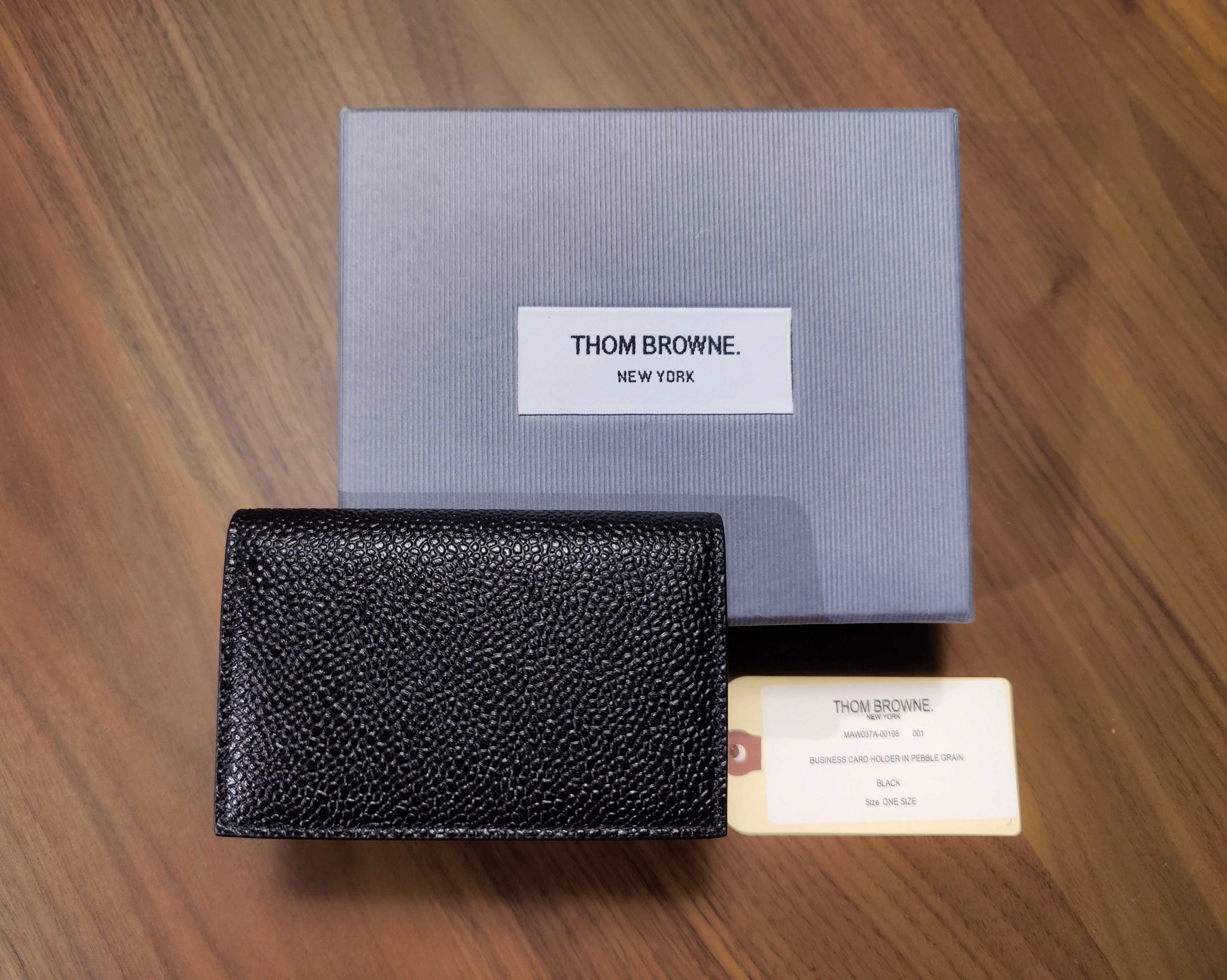 Thom Browne Bifold Cardholder - Made in Italy | Grailed