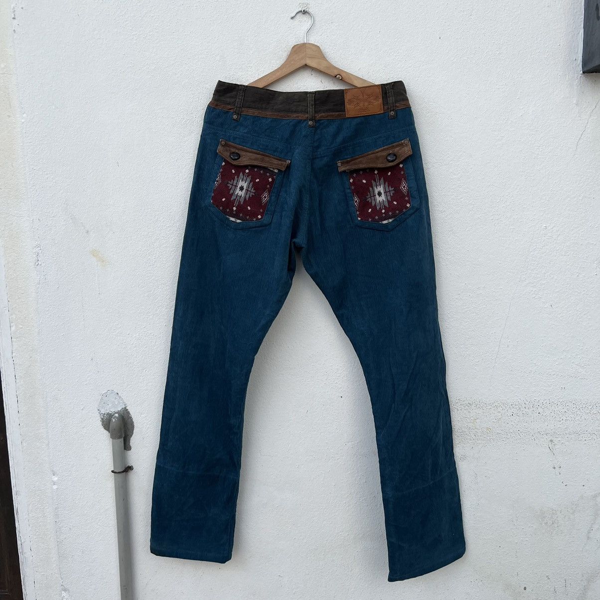 Japanese Brand JAPANESE BRAND SHAPE PANTS RARE INSPIRED BY KAPITAL JAPAN Size US 33 - 7 Thumbnail