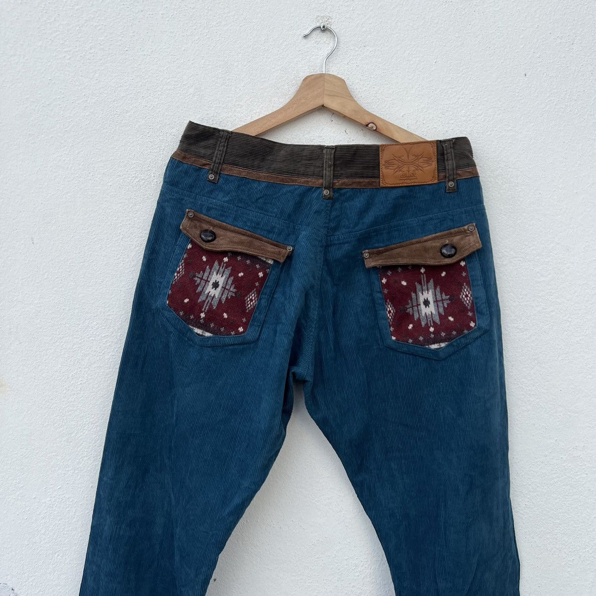 Japanese Brand JAPANESE BRAND SHAPE PANTS RARE INSPIRED BY KAPITAL JAPAN Size US 33 - 9 Thumbnail