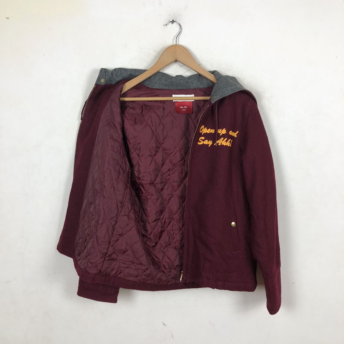 LOWRYS FARM SAN DIEGO FOOTBALL BIG LOG VARSITY JACKET Size US L / EU 52-54 / 3 - 11 Thumbnail