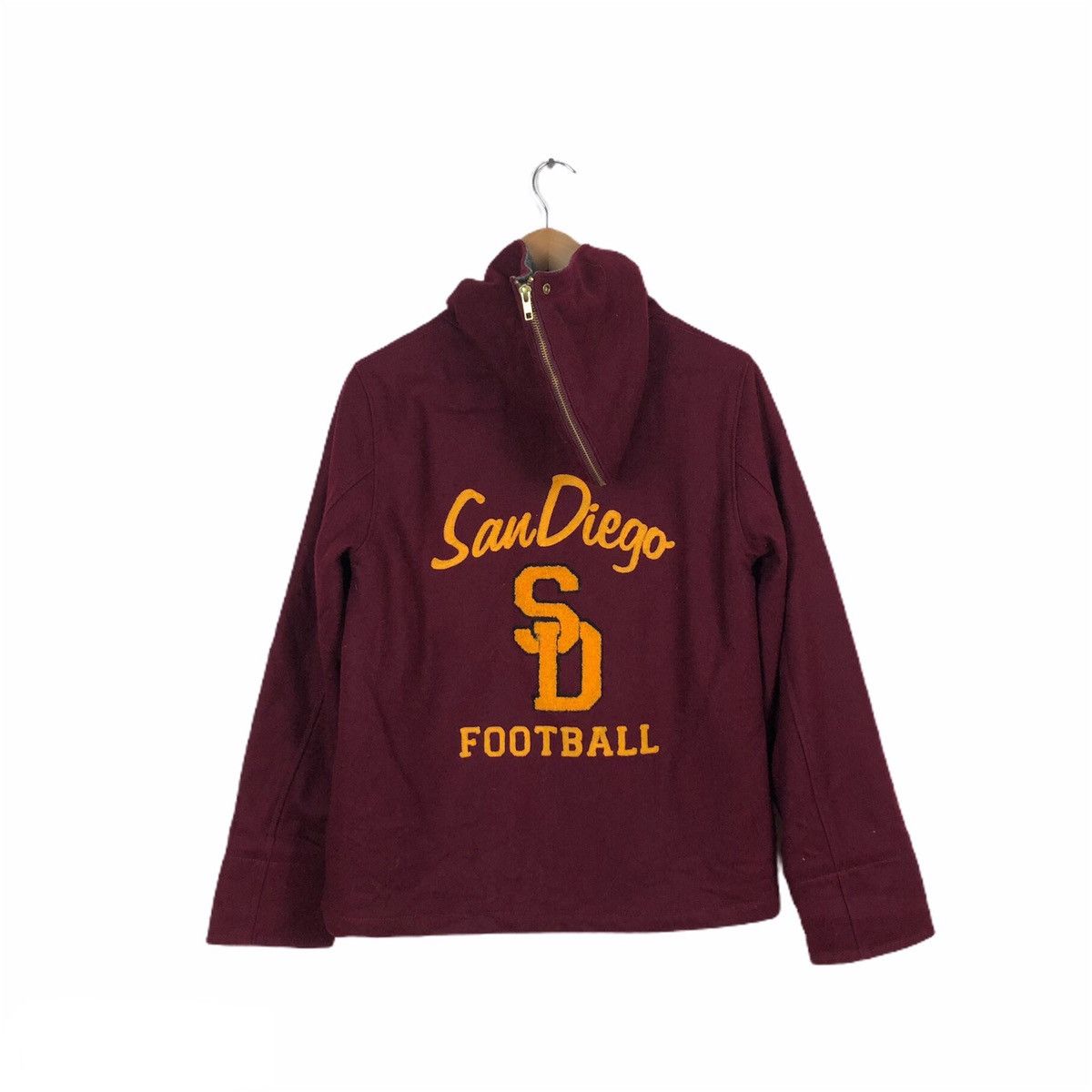 SAN DIEGO FOOTBALL BIG LOG VARSITY JACKET