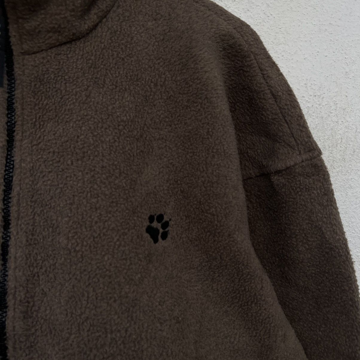 Japanese Brand VINTAGE JACK WOLFSKIN BY RECYCLED EQUIPMENT FLEECE JACKET Size US L / EU 52-54 / 3 - 4 Thumbnail
