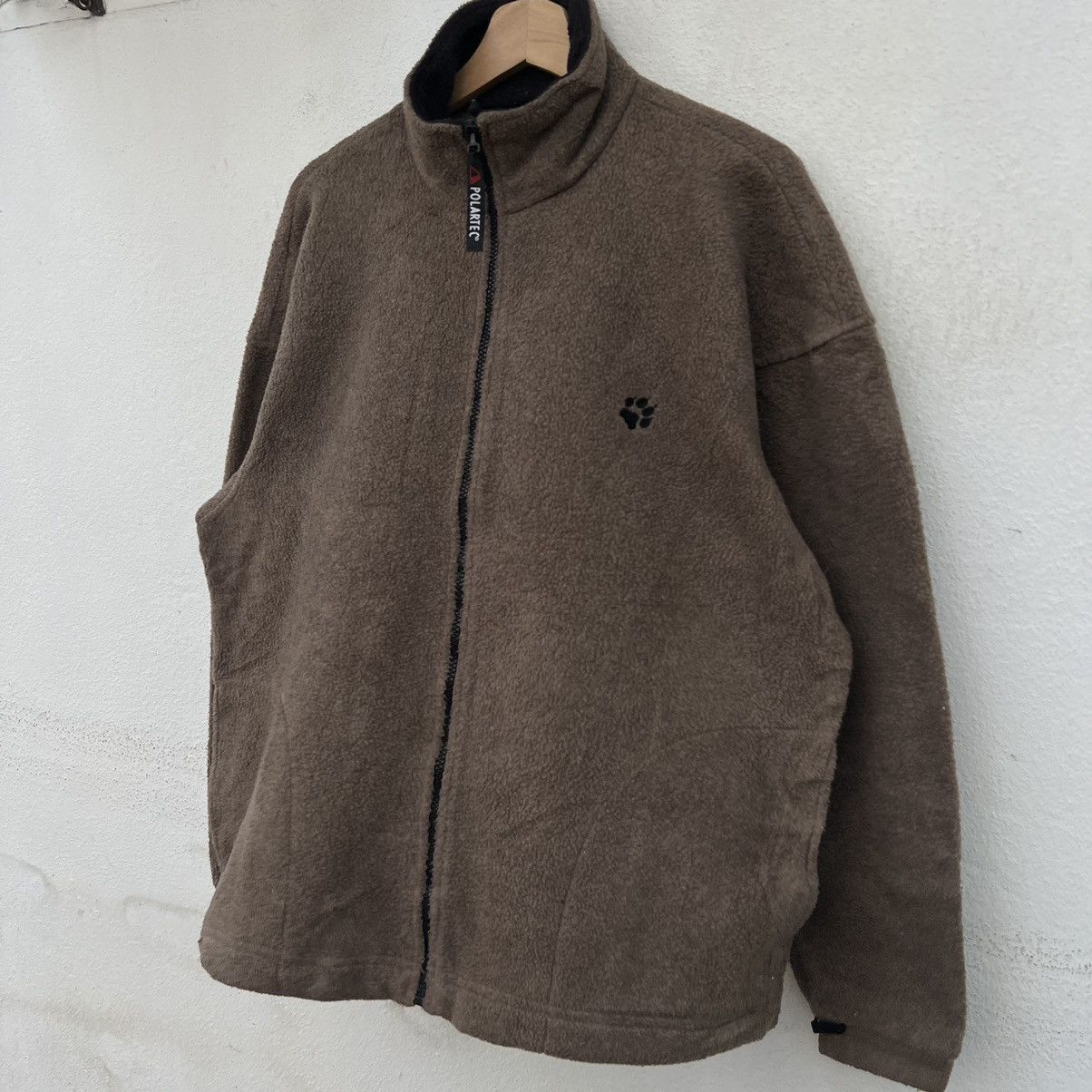 Japanese Brand VINTAGE JACK WOLFSKIN BY RECYCLED EQUIPMENT FLEECE JACKET Size US L / EU 52-54 / 3 - 2 Thumbnail