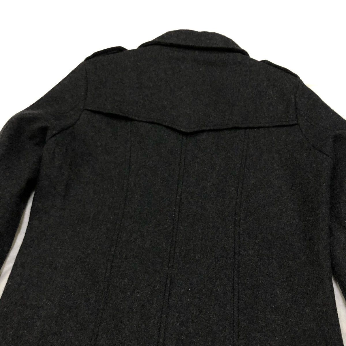 URBAN RESEARCH DOORS Urban Research Wool Jacket Peacoat Dark Gray Size US M / EU 48-50 / 2 - 12 Thumbnail