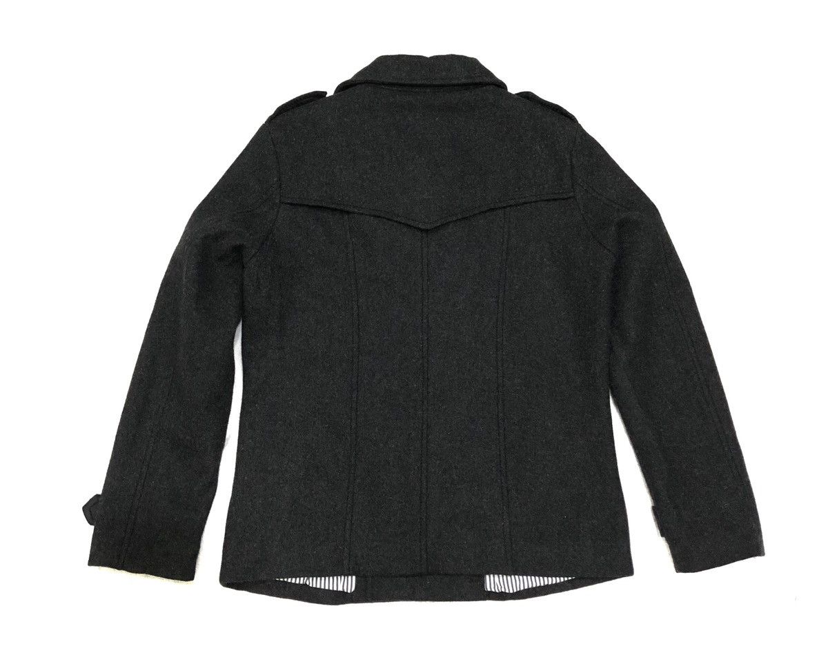 URBAN RESEARCH DOORS Urban Research Wool Jacket Peacoat Dark Gray Size US M / EU 48-50 / 2 - 11 Thumbnail
