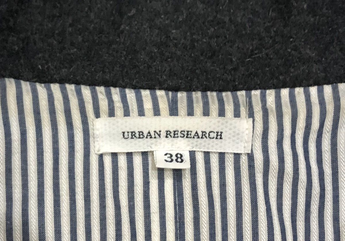 URBAN RESEARCH DOORS Urban Research Wool Jacket Peacoat Dark Gray Size US M / EU 48-50 / 2 - 14 Thumbnail