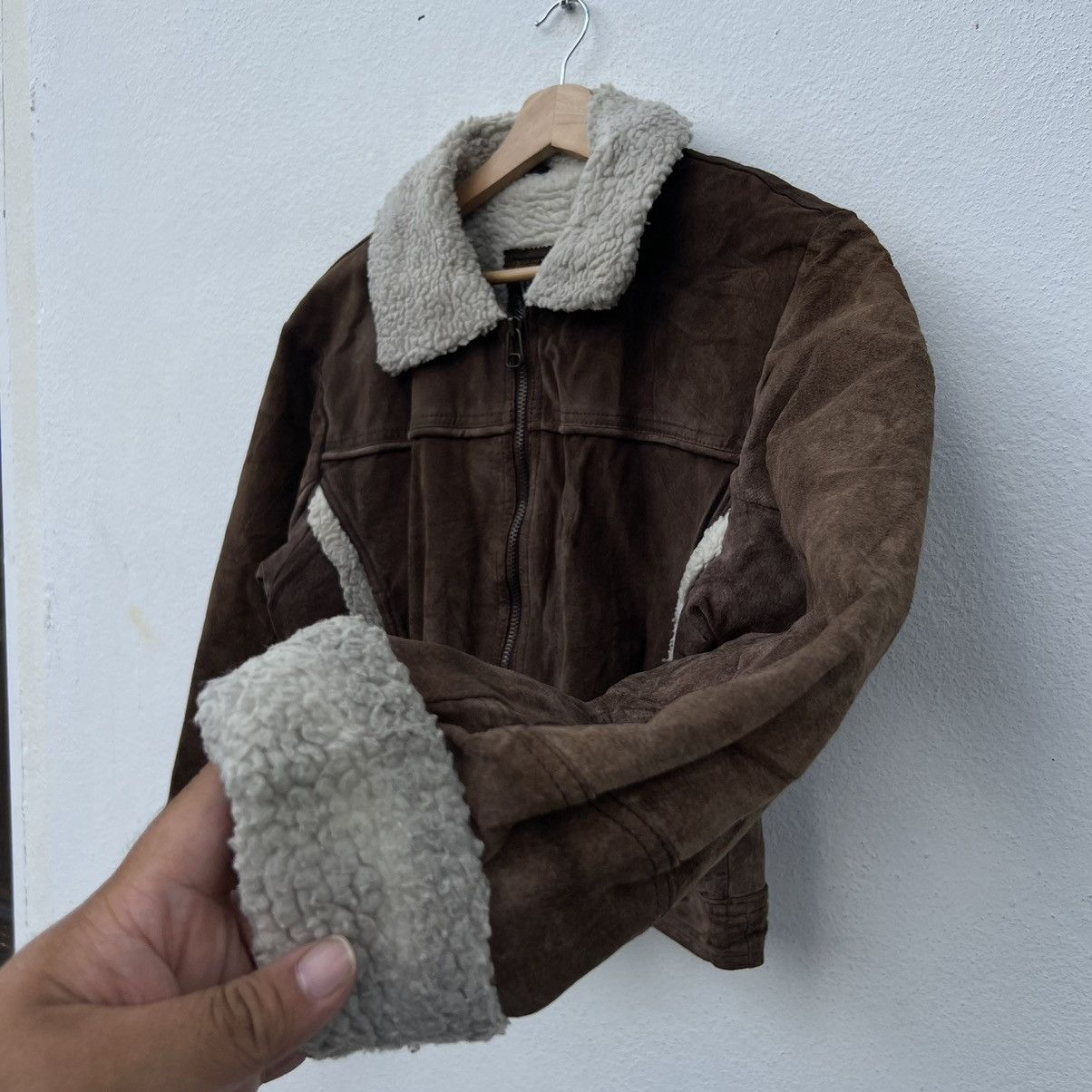 Japanese Brand VINTAGE CROPPED B3 DESIGNJACKET MINK FUR LINING FLYING ELBOW Size US M / EU 48-50 / 2 - 5 Thumbnail