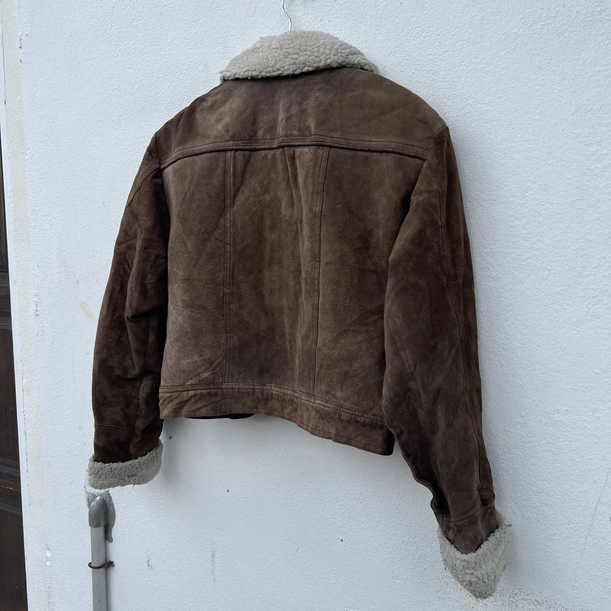 Japanese Brand VINTAGE CROPPED B3 DESIGNJACKET MINK FUR LINING FLYING ELBOW Size US M / EU 48-50 / 2 - 9 Thumbnail