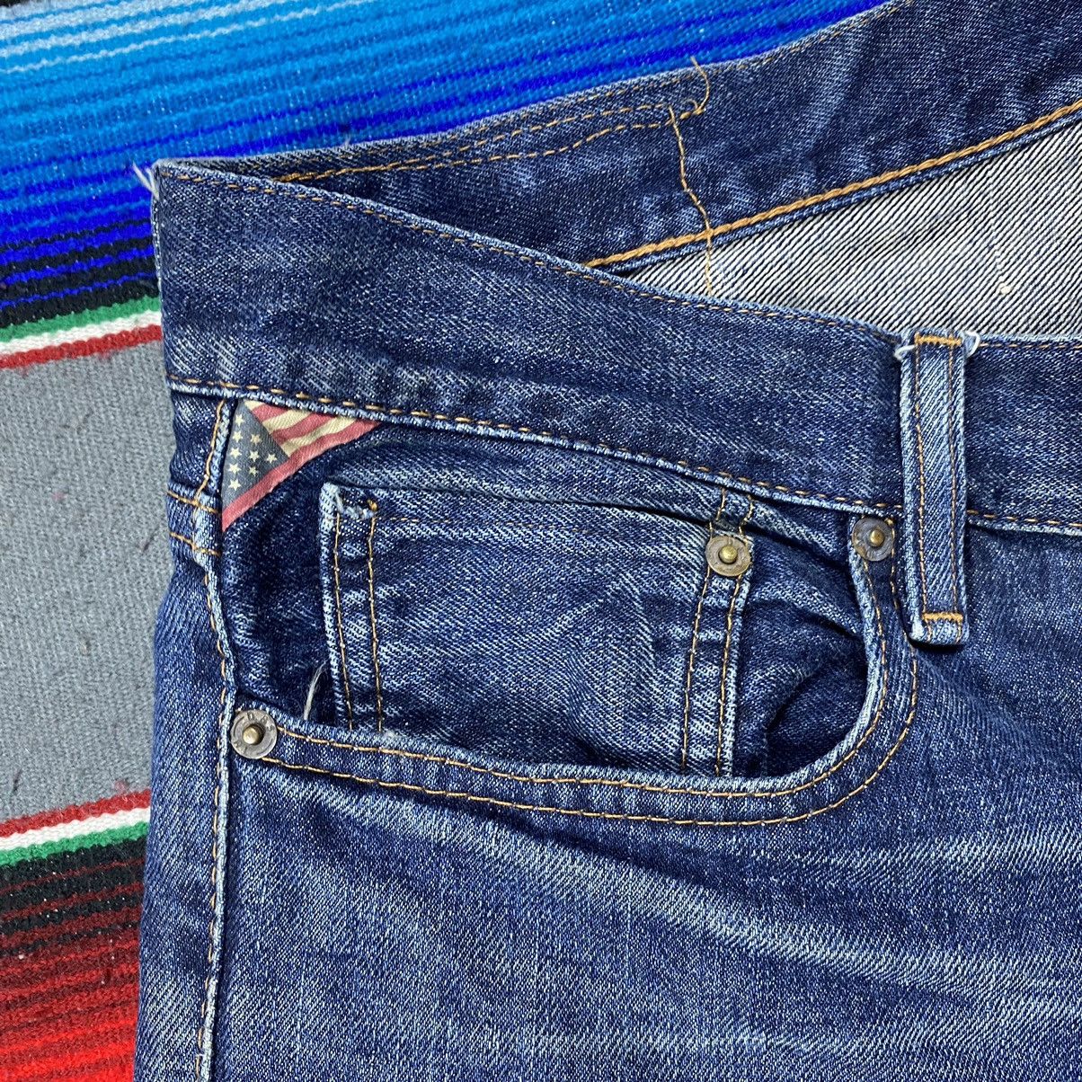 Ralph Lauren Vintage Denim&Supply Ralph Lauren Ripped Distressed Jeans Size US 36 / EU 52 - 8 Thumbnail