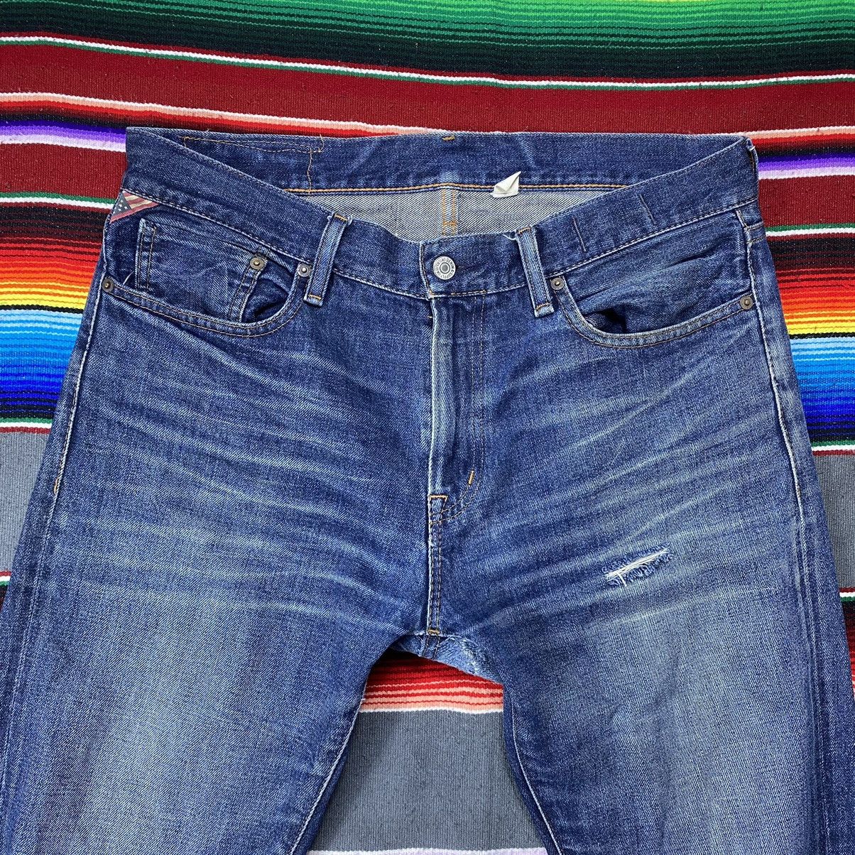Ralph Lauren Vintage Denim&Supply Ralph Lauren Ripped Distressed Jeans Size US 36 / EU 52 - 2 Thumbnail