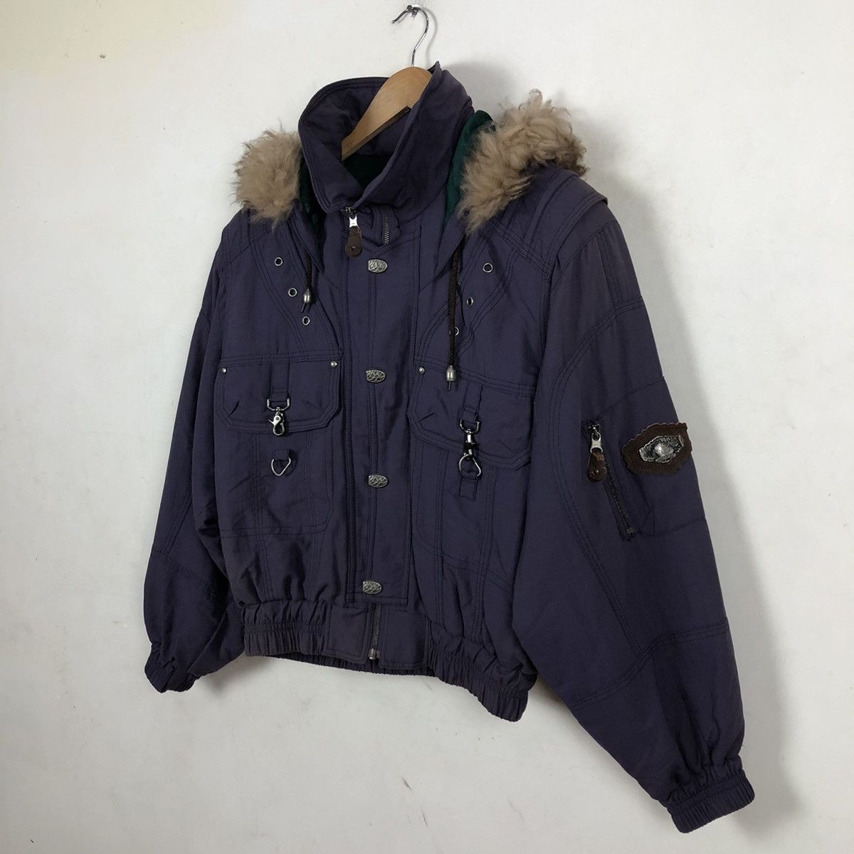 Japanese Brand SKI JACKET LAULTIMA UTOPIA BIG LOGO Size US M / EU 48-50 / 2 - 3 Thumbnail